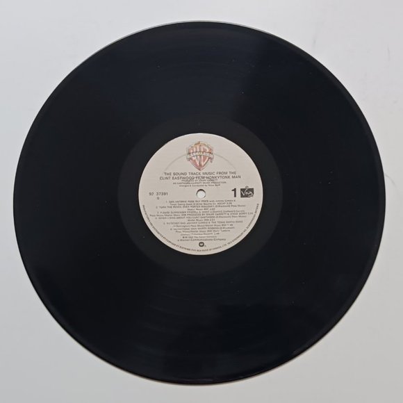 Vintage Clint Eastwood Honkytonk Man Movie Soundtrack vinyl record 1982 … - Picture 7 of 10